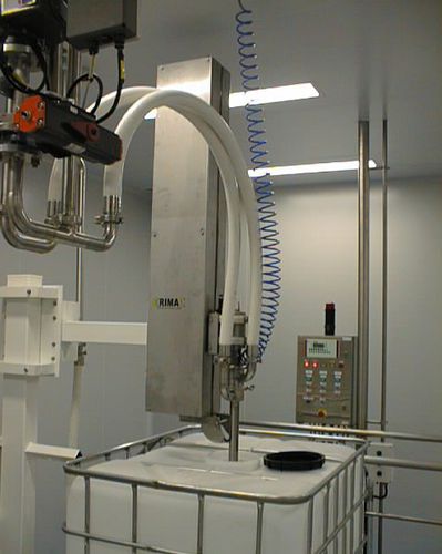 1-Achs-Füllmaschine - ERIFUT 1 X series - ERIMAC - halbautomatisch / manuell / IBC