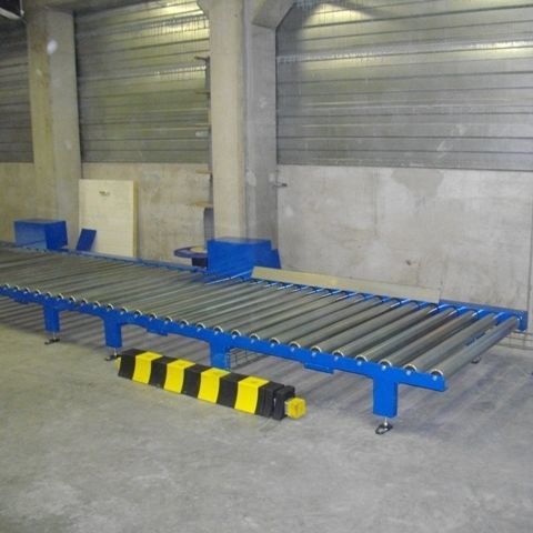 Förderer mit motorisierten Rollen - CRM XL - ERIMAC - horizontal / höhenverstellbar / für Paletten