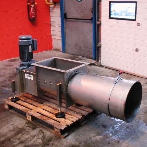 Mahlkompressor für Abfallprodukte - ERIMAC - Rotor / horizontal / Edelstahl