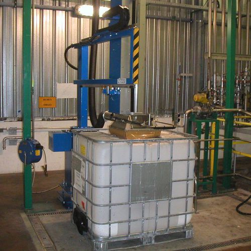 Fassentleersystem - ERIFUT DF 3XP - ERIMAC - für die Lebensmittelindustrie / für Flüssigkeiten / IBC