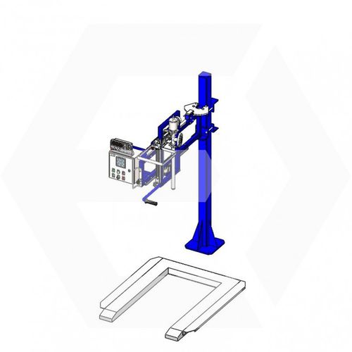 Halbautomatische Füllmaschine - ERIFUT 3 XNP LT DOSING - ERIMAC - Fass / für Flüssigkeiten / für Verpackung