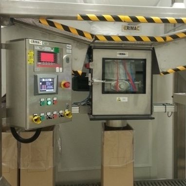 Vertikale Absackmaschine - ERISAC E 30 - ERIMAC - Flow-Pack / halbautomatisch / medizinisch