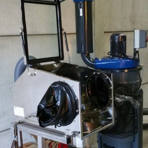 Sackentleerstation - ERISAC D CF - ERIMAC