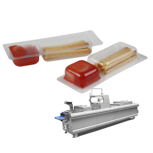 Kunststofffolien-Thermoformmaschine - DZL-420Y - Utien Pack Co., Ltd. - für Lebensmittelverpackung / für MAP-Verpackung / vollautomatisch
