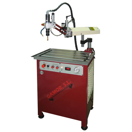 Gelenkarm-Gewindeschneidmaschine - RHG-M24 (M4-M24) - GAMOR - hydraulisch / Drehzahlreglung