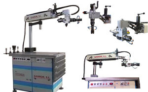Horizontale Gewindeschneidmaschine - VITORIA RHG-M130-VH (M3-M130) - GAMOR - Gelenkarm / hydraulisch