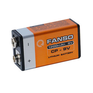 Lithium-Mangandioxid-Batterie - CP9V - Wuhan Fanso Technology Co., Ltd. - prismatisch / 9 V / IEC