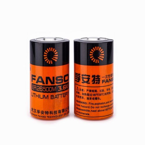 Lithium-Mangandioxid-Batterie - ER26500M - Wuhan Fanso Technology Co., Ltd. - C-Typ / 3 V / IEC