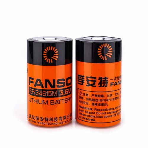 Lithium-Mangandioxid-Batterie - ER34615M - Wuhan Fanso Technology Co., Ltd. - D-Typ / 3 V / IEC