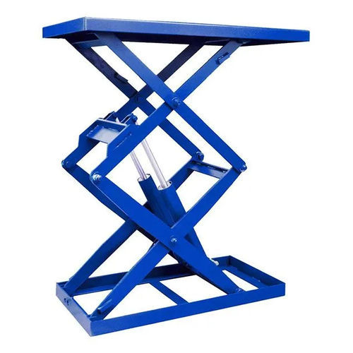 Doppelscheren-Hubtisch - DSL series - Air Technical Industries - mechanisch / pneumatisch / festinstalliert