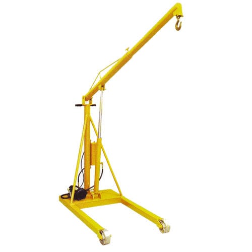 Hydraulischer Werkstattkran - EM series - Air Technical Industries - teleskopisch / Gegengewichts