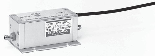 Differenzdruckaufnehmer - PDV-A series - Kyowa Electronic Instruments Co. - Silizium / digital / mit verstärktem Ausgangssignal