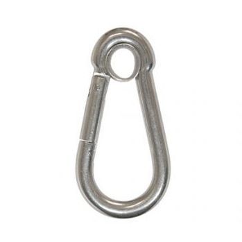 Karabiner mit Verriegelung - A5 series  - CARCANO - Edelstahl / asymmetrisch