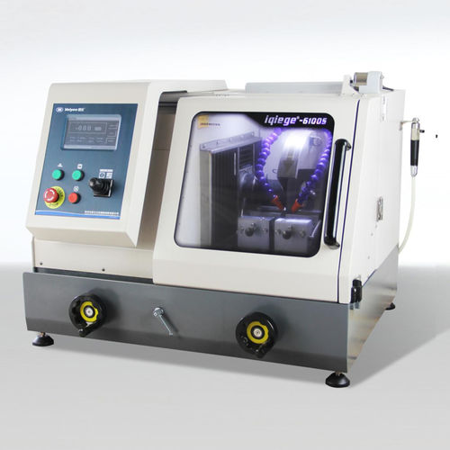 Rundmesser-Schneidemaschine - iqiege 6100S  - Laizhou Weiyi Experiment Machine Manufacturing Co., Ltd. - für Metall / Proben / PLC-gesteuert
