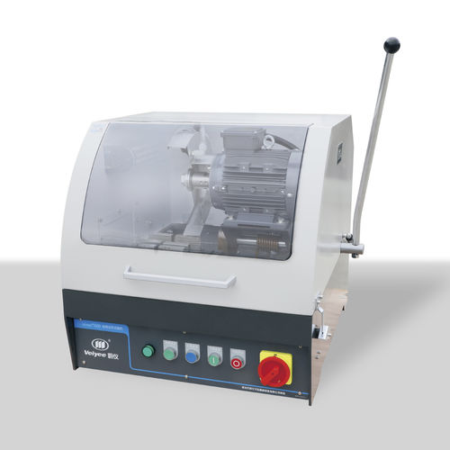 Cutter-Schneidemaschine - iqiege ®-1100D (SQ-100) - Laizhou Weiyi Experiment Machine Manufacturing Co., Ltd. - für Metall / für Scheiben / Labor
