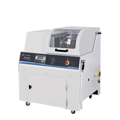Rundmesser-Schneidemaschine - GTQ-5000A - Laizhou Weiyi Experiment Machine Manufacturing Co., Ltd. - für Keramik / für Metall / für Kunststoffe