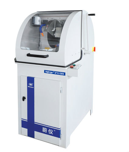 Rundmesser-Schneidemaschine - iqiege&reg; 2110D - Laizhou Weiyi Experiment Machine Manufacturing Co., Ltd. - für Metall / Rohr / für Metallographieanwendungen