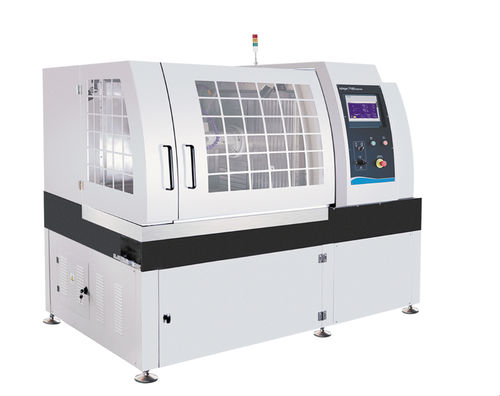 Rundmesser-Schneidemaschine - iqiege&reg;7185 - Laizhou Weiyi Experiment Machine Manufacturing Co., Ltd. - für Keramik / für Metall / für Stein