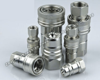 Schnellkupplung - LSQ-ISOA series - Zhejiang Songqiao Pneumatic and Hydraulic Co.,Ltd - hydraulisch / ISO / Stahl