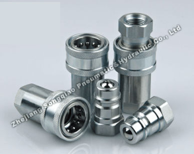 Schnellkupplung - LSQ-S4 series - Zhejiang Songqiao Pneumatic and Hydraulic Co.,Ltd - hydraulisch / Sitz / Metall