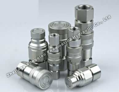 Schnellkupplung - LSQ-FF series - Zhejiang Songqiao Pneumatic and Hydraulic Co.,Ltd - hydraulisch / Stahl