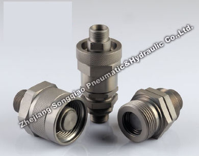 Hydraulikanschluss - LSQ-RK series - Zhejiang Songqiao Pneumatic and Hydraulic Co.,Ltd - Gewinde / Schnell / Stahl
