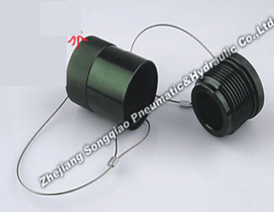 Runde Kappe - LSQ-VEP series - Zhejiang Songqiao Pneumatic and Hydraulic Co.,Ltd - Metall / Schutz