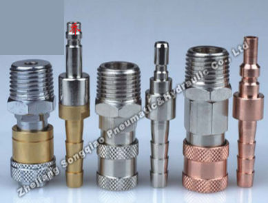 Schnellkupplung - LSQ-CC2 series - Zhejiang Songqiao Pneumatic and Hydraulic Co.,Ltd - pneumatisch / Messing