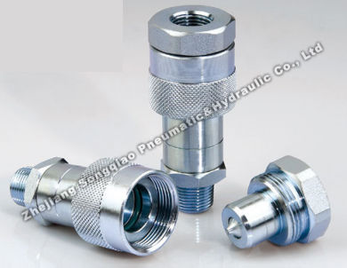 Schnellkupplung - KZE-B series - Zhejiang Songqiao Pneumatic and Hydraulic Co.,Ltd - hydraulisch / Gewinde / Stahl