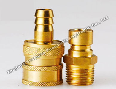 Schnellkupplung - LSQ-Q3 series - Zhejiang Songqiao Pneumatic and Hydraulic Co.,Ltd - pneumatisch / Messing / Modul