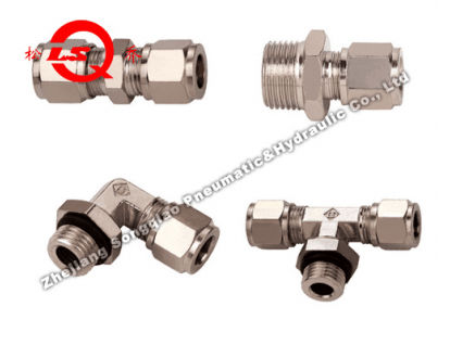 Pneumatischer Anschluss - JKG  - Zhejiang Songqiao Pneumatic and Hydraulic Co.,Ltd - Gewinde / T / rechtwinkelig