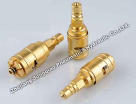 Druckluftanschluss - KZ series - Zhejiang Songqiao Pneumatic and Hydraulic Co.,Ltd - für Gas / Kühlmittel / Schnell