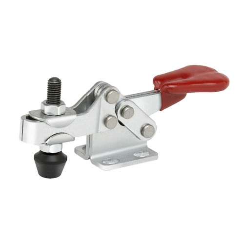 Horizontaler Schnellspanner - H-206-U - Steel Smith - mit Wippe / Edelstahl / geknickter Sockel