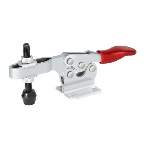 Horizontaler Schnellspanner - H-3665-UB - Steel Smith - mit Wippe / justierbar / geknickter Sockel