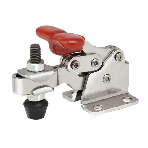 Horizontaler Schnellspanner - H-1330-UB - Steel Smith - mit Wippe / justierbar / geknickter Sockel