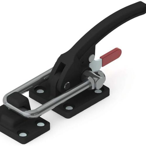 Horizontaler Schnellspanner - PAH-385-TRIG - Steel Smith - mit Haken / Edelstahl / mit Sicherheitsverriegelung