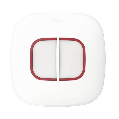 IP66-Drucktaster - DS-PDEB2-EG2-WE(B) - Hikvision - Standard / LED / Doppel