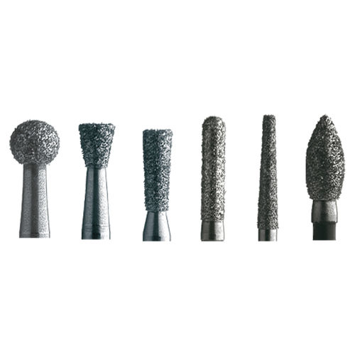Vollmetall-Fräser - 408 000 series - Bipol - Schrupp / Diamant / Schaft