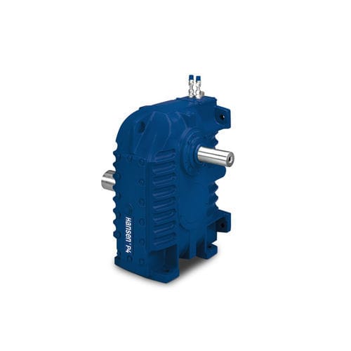 Schrägverzahntes Getriebe - Hansen P4 - Hansen Industrial Transmissions - rechtwinklig / mit Vollwelle / > 10 kNm