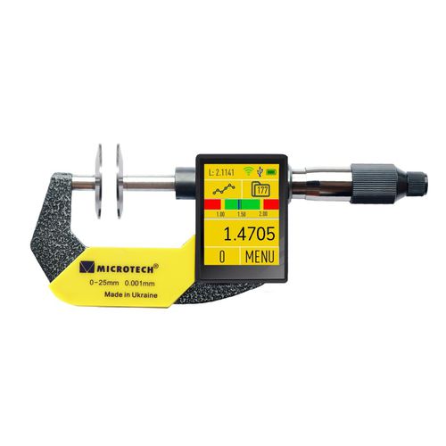 Computergestützter Mikrometer - MICROTECH - außen / Grafik / schnurloser Datentransfer