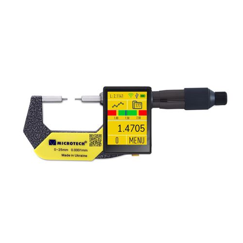 Computergestützter Mikrometer - MICROTECH - außen / Grafik / schnurloser Datentransfer