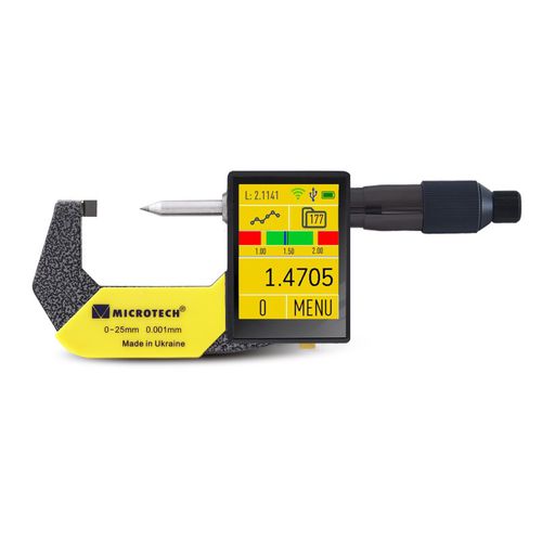 Computergestützter Mikrometer - MICROTECH - außen / zur Crimphöhenmessung / Grafik
