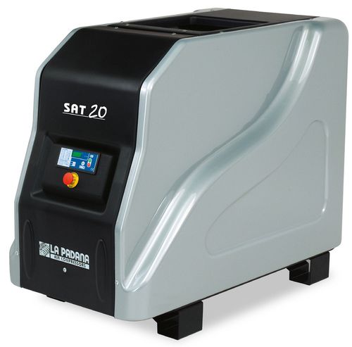 Schraubenkompressor - SAT 15, 20 series - La Padana Air Compressors - Rotation / Luft / mit Elektromotor