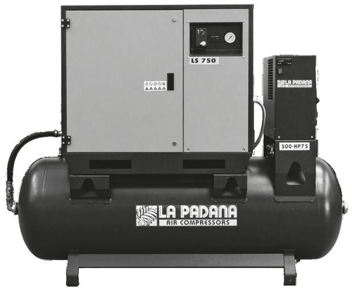 Kolbenkompressor - LS 750 - 500E - La Padana Air Compressors - Luft / mit Elektromotor / stationär