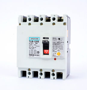 Fehlerstromschutzschalter - TLB Series RCBOs  - TECO ELECTRIC & MACHINERY Co., Ltd. - AC / dreipolig / 4-polig