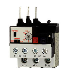 Thermoschutzrelais - RHU & RHN Series - TECO ELECTRIC & MACHINERY Co., Ltd. - dreiphasig / für Elektromotor / auf Schütz montiert