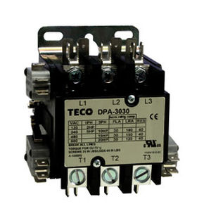 Leistungsschütz - DPA Series - TECO ELECTRIC & MACHINERY Co., Ltd. - einphasig / dreiphasig