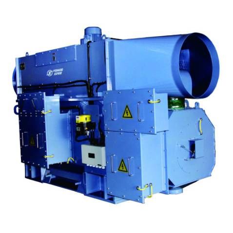 Lichtmaschine für Windkraftanlage - CRRC YONGJI ELECTRIC CO. LTD. - dreiphasig / 6-polig / IP54