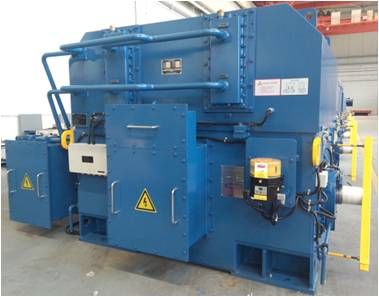 Lichtmaschine für Windkraftanlage - CRRC YONGJI ELECTRIC CO. LTD. - dreiphasig / 4-polig / IP54