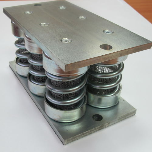 Zylindrische elastische Lagerung - 6M-1.500 - TALLERES EGAÑA - Metall / Federisolator
